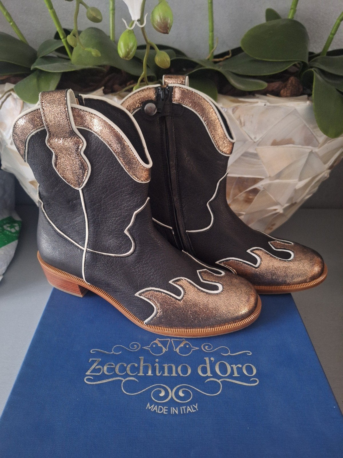 Zecchino d'Oro Cowboy Laarzen - Nieuw in Doos, Maat 38, Meisje, Zecchino d'Oro, Nieuw, Ophalen of Verzenden