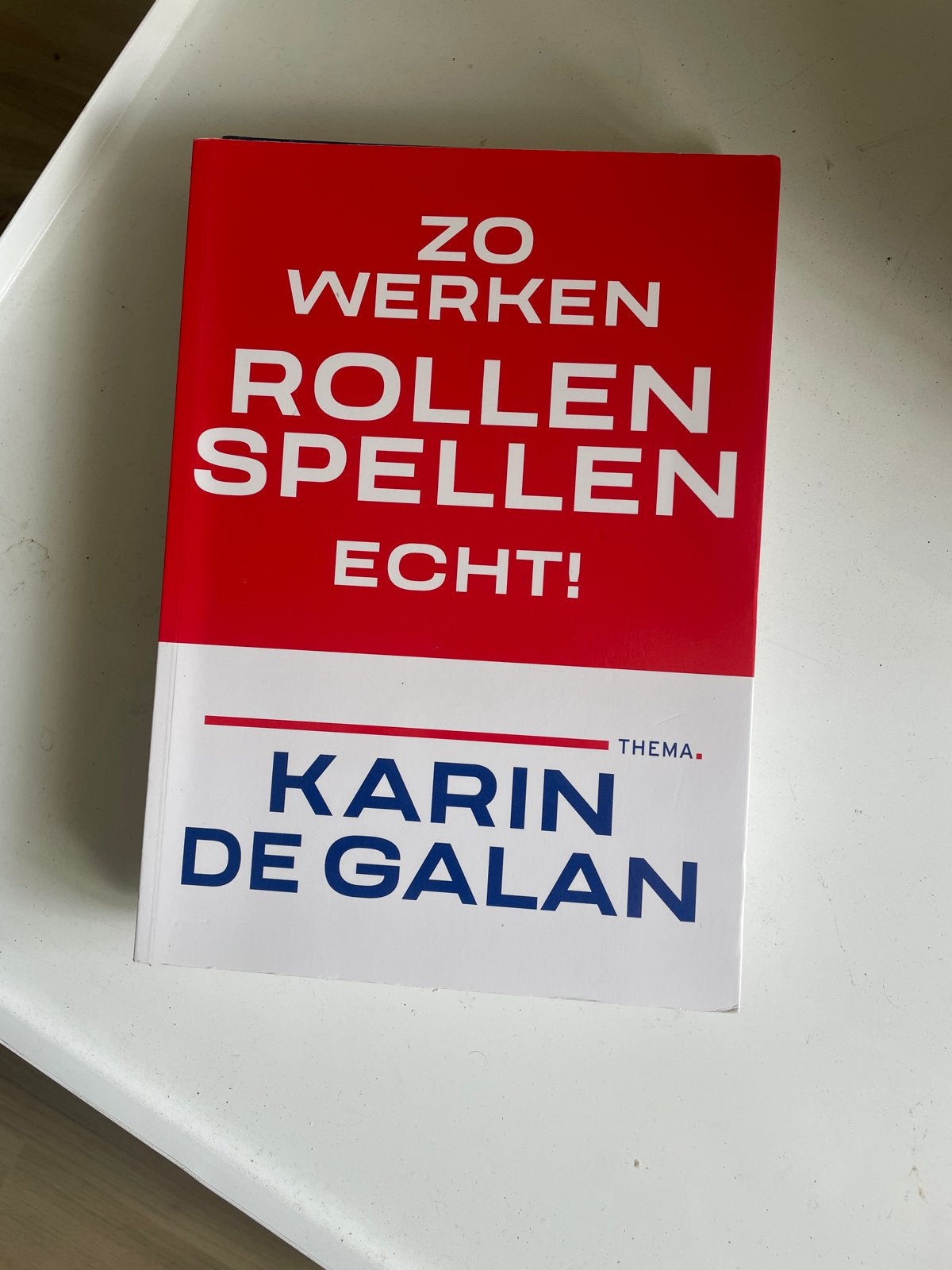 Zo Werken Rollenspellen Echt! - Karin de Galan, Ophalen of Verzenden, Zo goed als nieuw, Nederlands