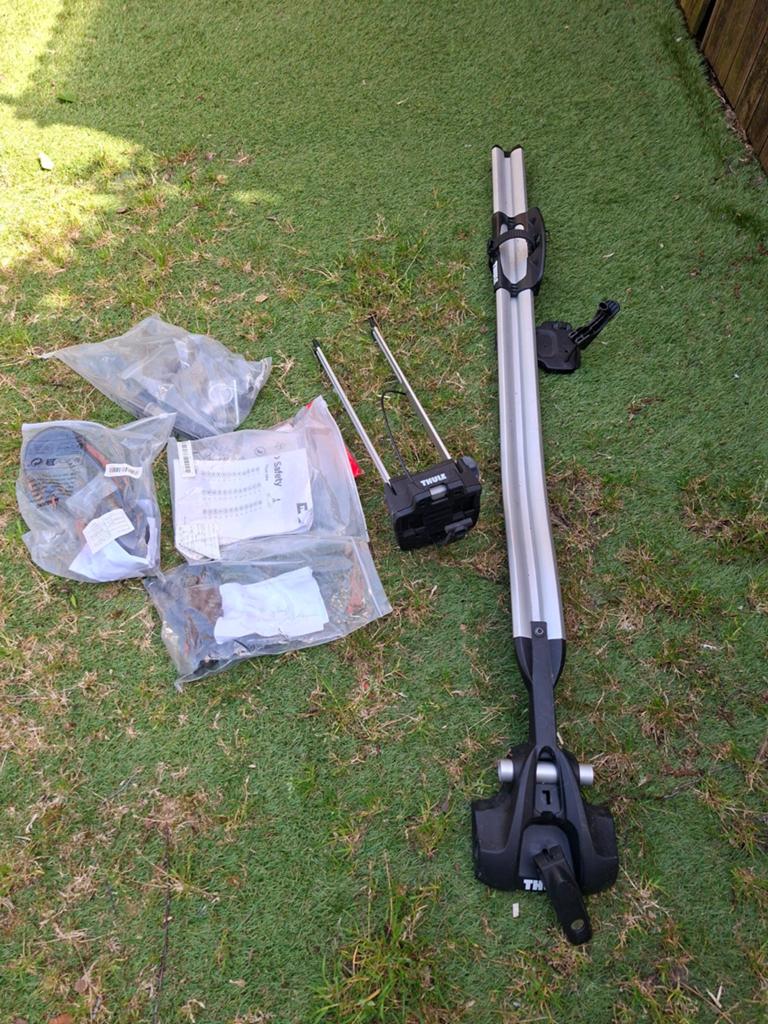 Thule Fietsdrager met Voorwieldrager, Auto diversen, Fietsendragers, Ophalen, 1 fiets, Gebruikt, Dakdrager
