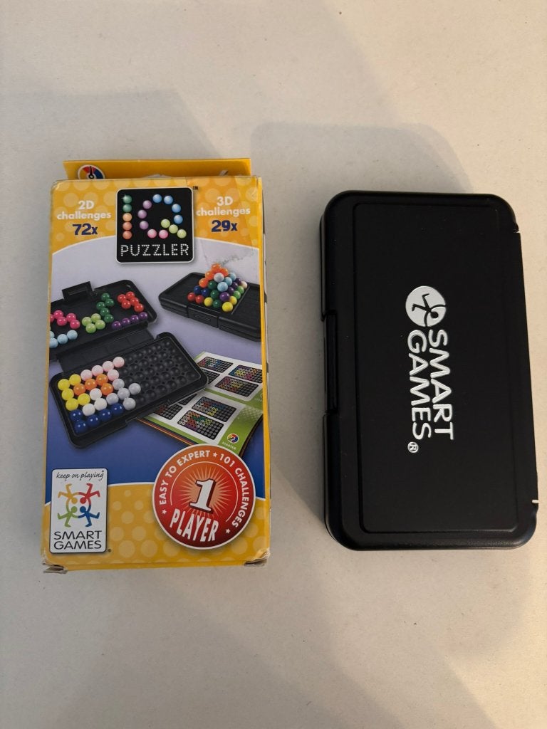 Smartgames iq puzzler - logisch denkspel 1 speler als nieuw!, Ophalen of Verzenden, Zo goed als nieuw, Ontdekken