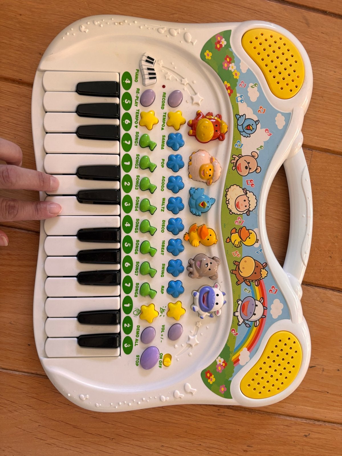 Leuk kinder keyboard met dierengeluiden en muziekjes, Ophalen of Verzenden, Gebruikt, Overige typen, Met geluid