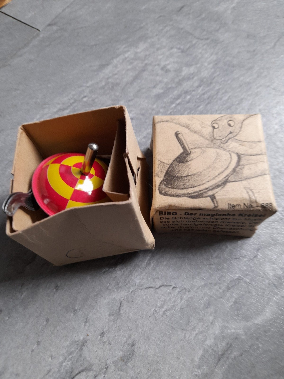 Oude bromtol met origineel doosje, Antiek en Kunst, Ophalen of Verzenden