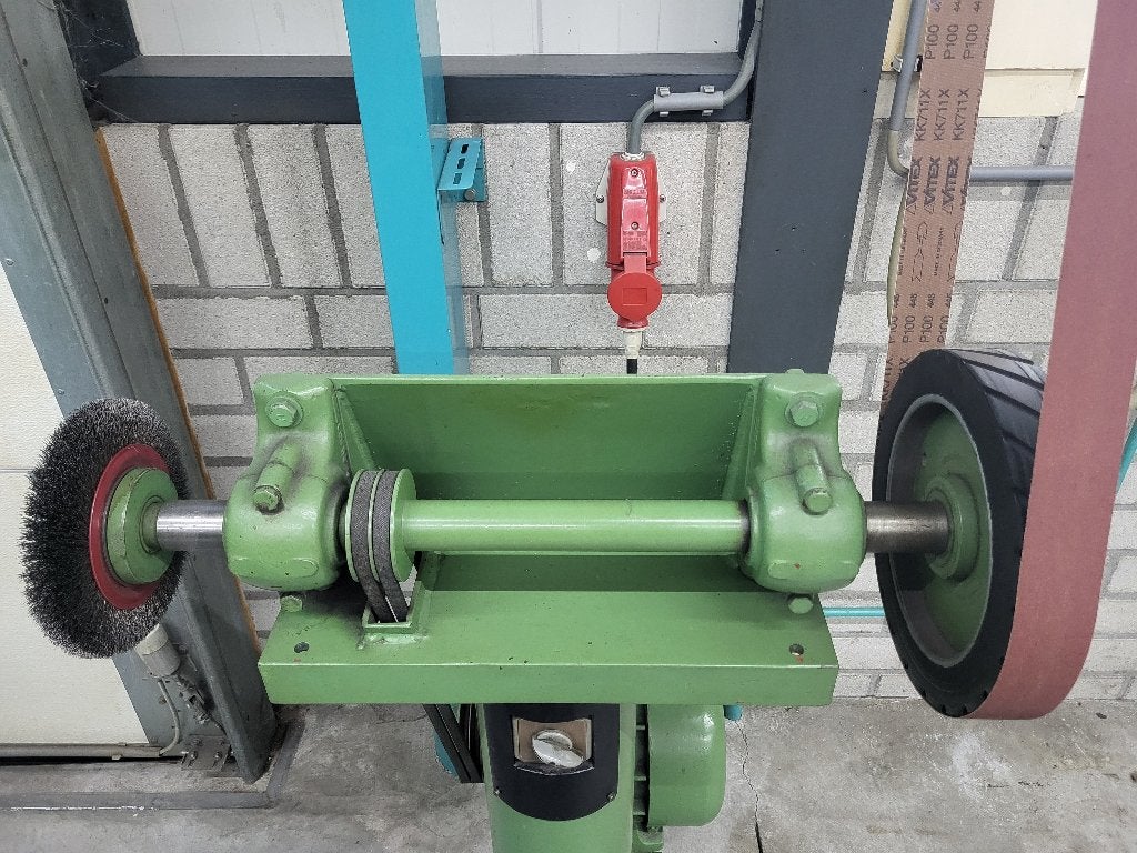 Band slijpmachine, Ophalen, Gebruikt, 1000 watt of meer, Werkbankslijpmachine