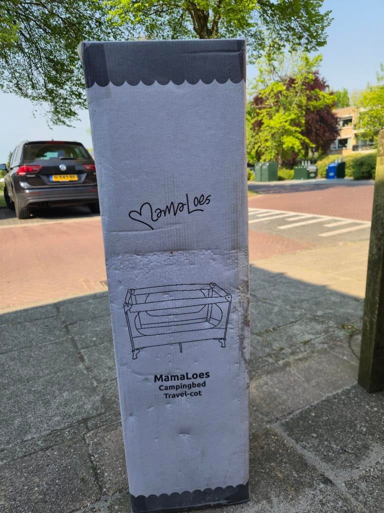 Nieuw MamaLoes Uitklapbaar Campingbedje - Reisbedje, Ophalen of Verzenden, Nieuw, Reisbedje