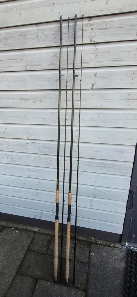 Karperhengels Kevin Maddocks Dual Taper 2, Watersport en Boten, Hengelsport | Karpervissen, Ophalen of Verzenden, Gebruikt, Werphengel
