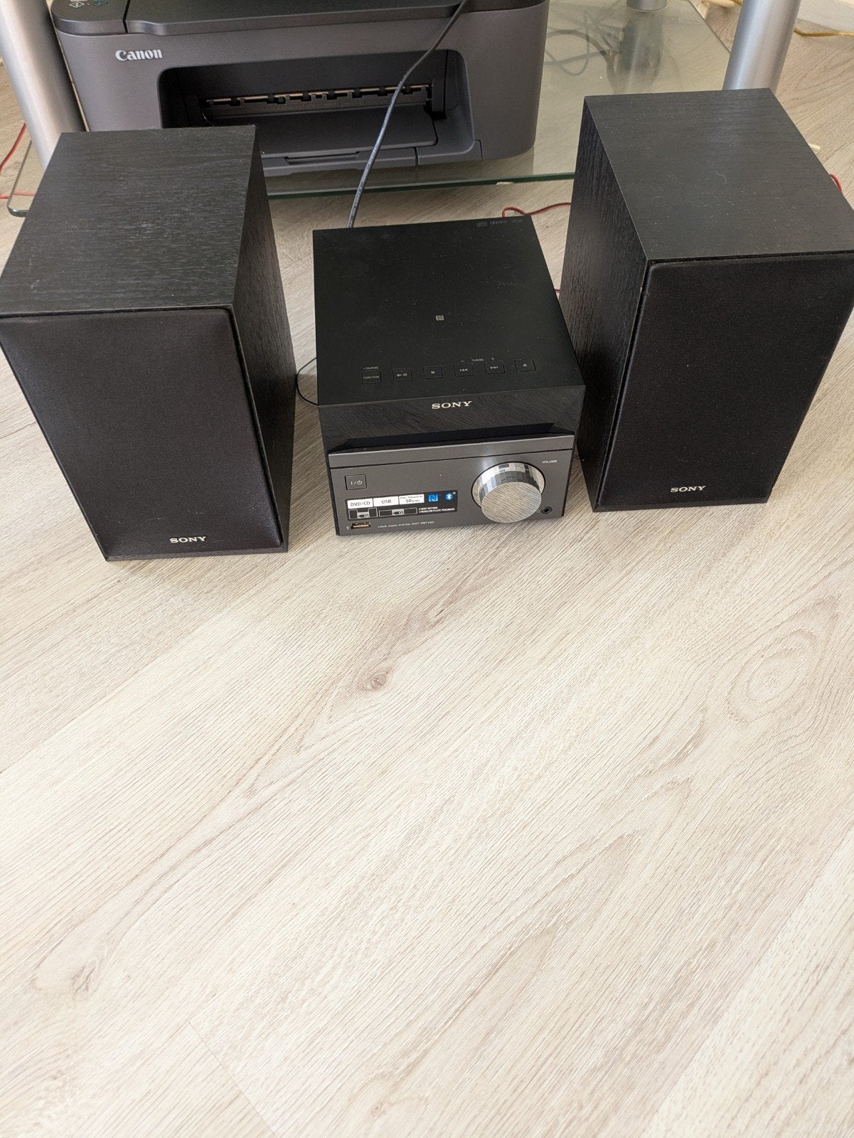 Sony CD speler met Radio en YouTube, Gebruikt, Tuner of Radio, Ophalen of Verzenden, Microset