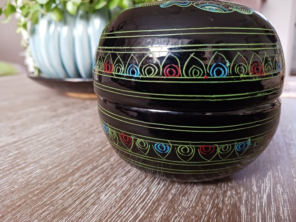 Lakdoosjes met Olifanten uit India Nesting Boxes, Hout, India, Doos, Ophalen of Verzenden