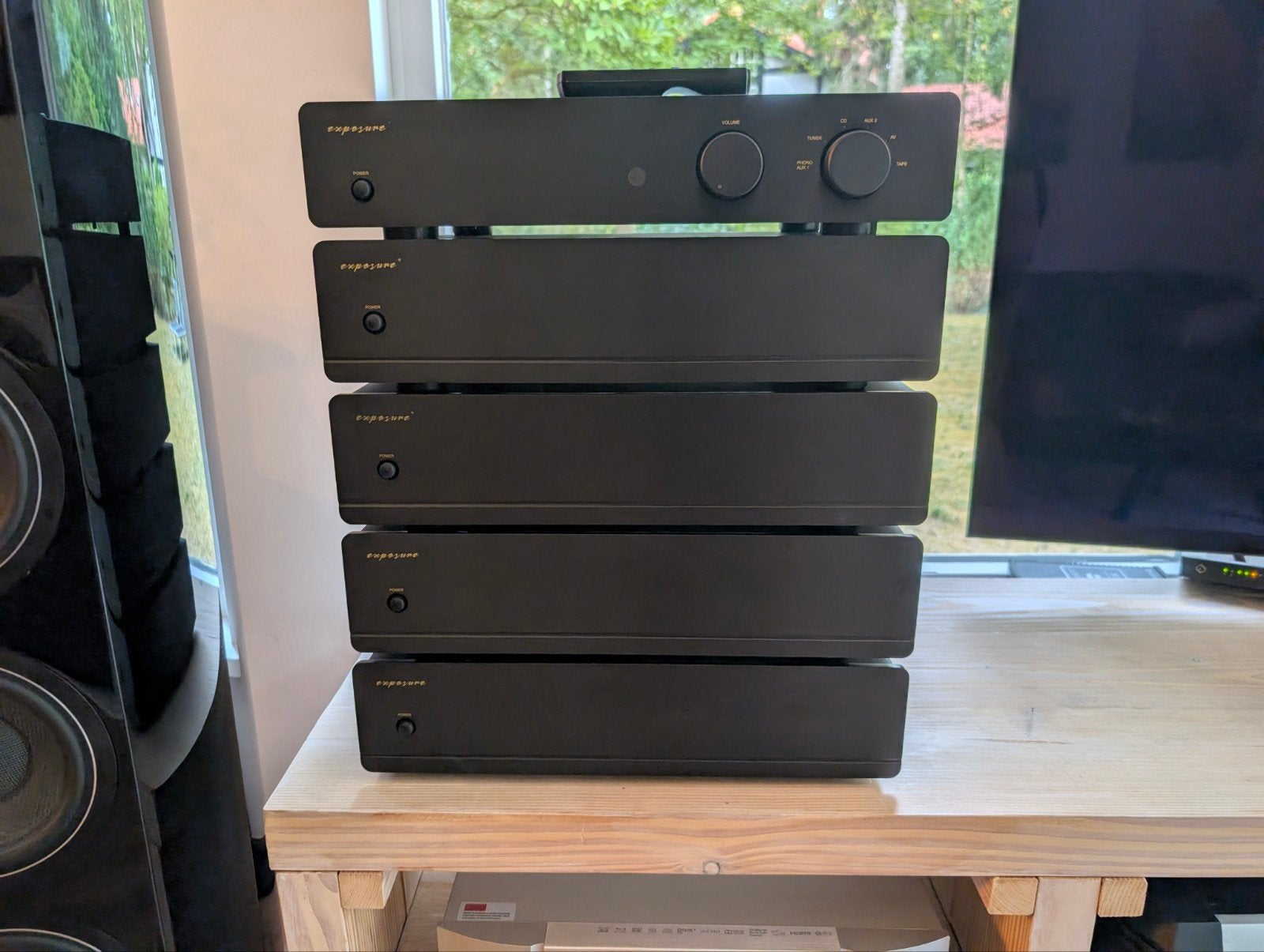 Exposure 3010S2 Pre + 4x 3010S2 Mono (Special edition), Ophalen, Zo goed als nieuw, 120 watt of meer, Overige merken
