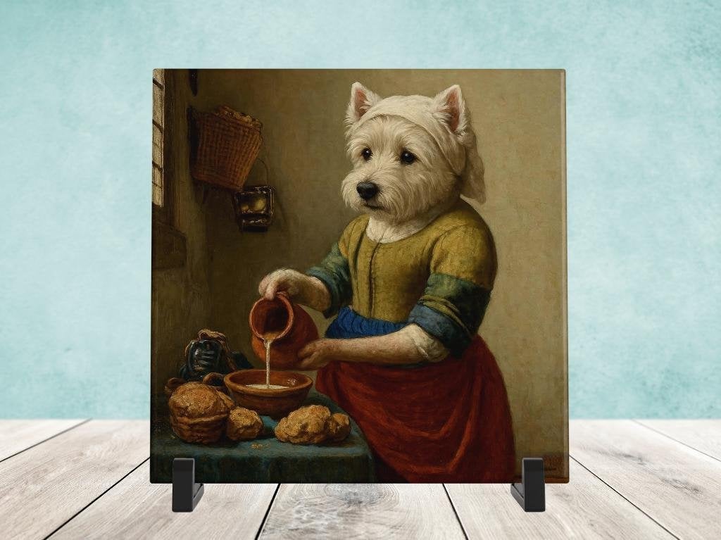 Het Melkmeisje - West Highland White Terrier, Verzenden, Nieuw