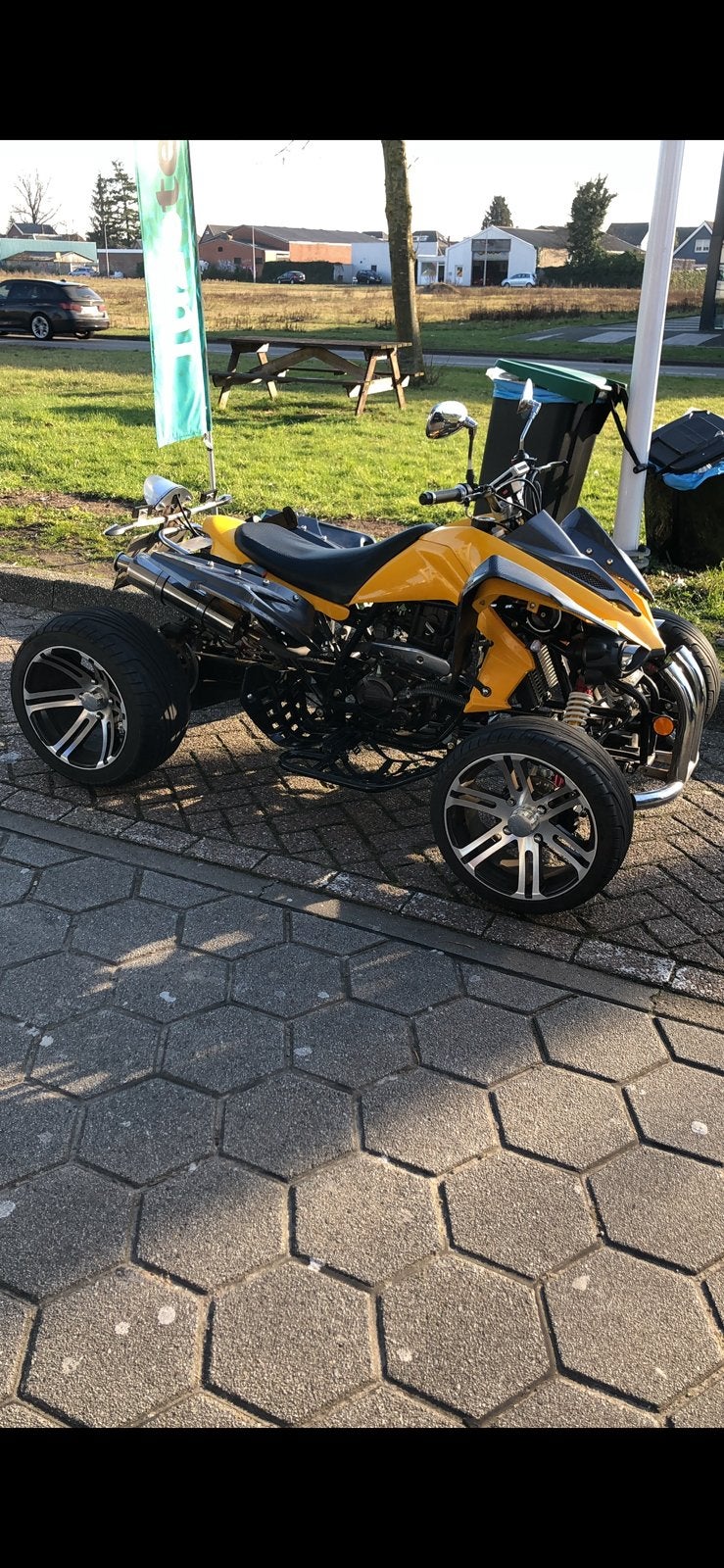 Jingling 250cc Quad Unieke kleur Slechts ca1.700 km Rijklaar, Ophalen of Verzenden, Overige typen, Overige merken