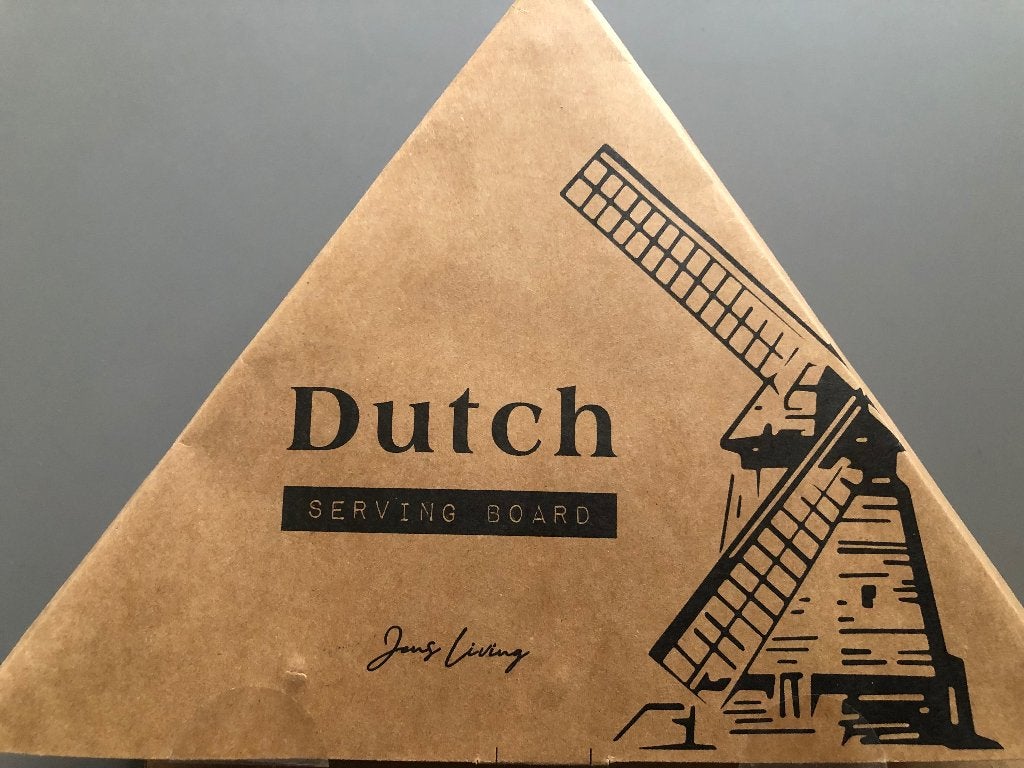 Jens Living 'Dutch' Borrelplank – Hout (Nieuw in doos!), Beige, Overige typen, Hout, Nieuw