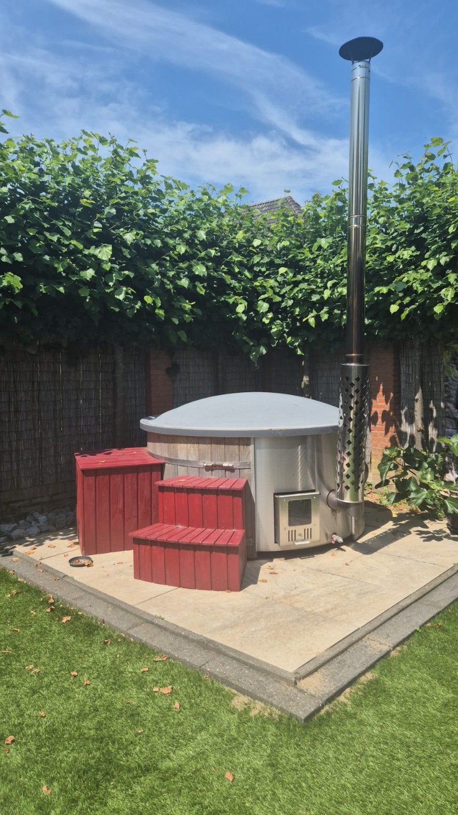 Luxe houtgestookte hottub bj 2020, Ophalen, Filter