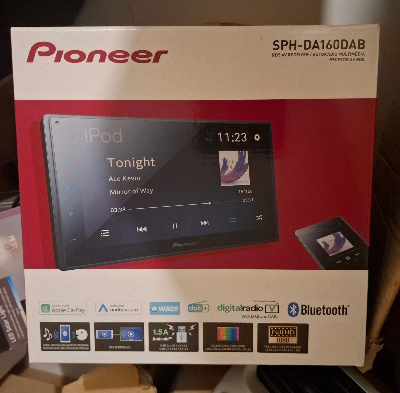 Pioneer SPH-DA160DAB Radio, Auto diversen, Autoradio's, Ophalen of Verzenden, Nieuw