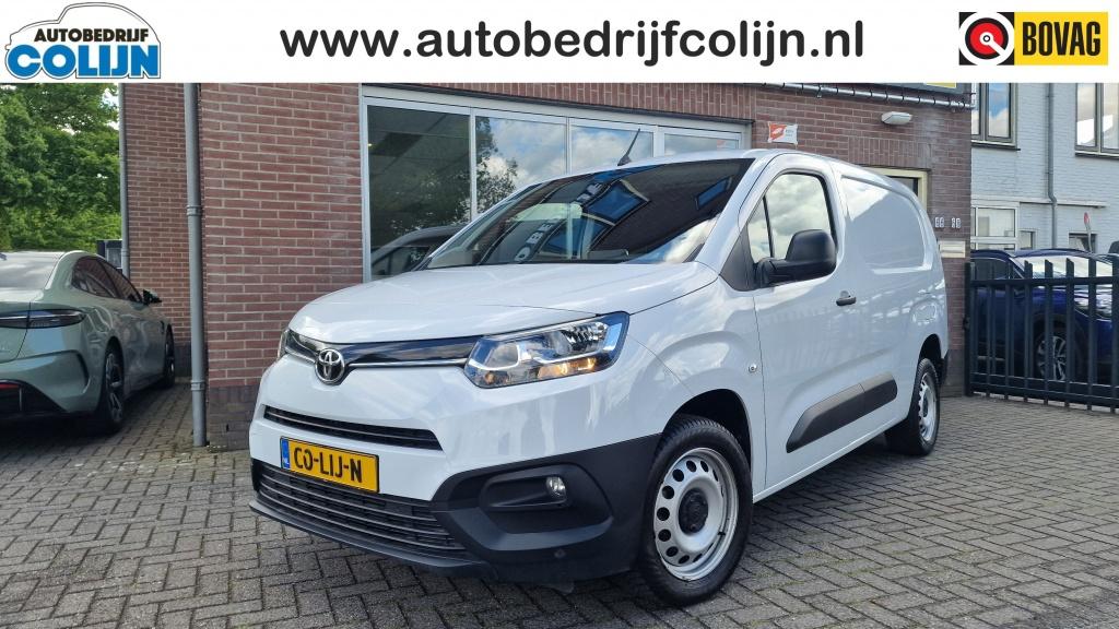 Toyota PROACE CITY 1.5 D-4D Live Long L2, Trekhaak, Apple Ca, Auto's, Bestelauto's, Stof, Gebruikt, Zwart, 4 cilinders