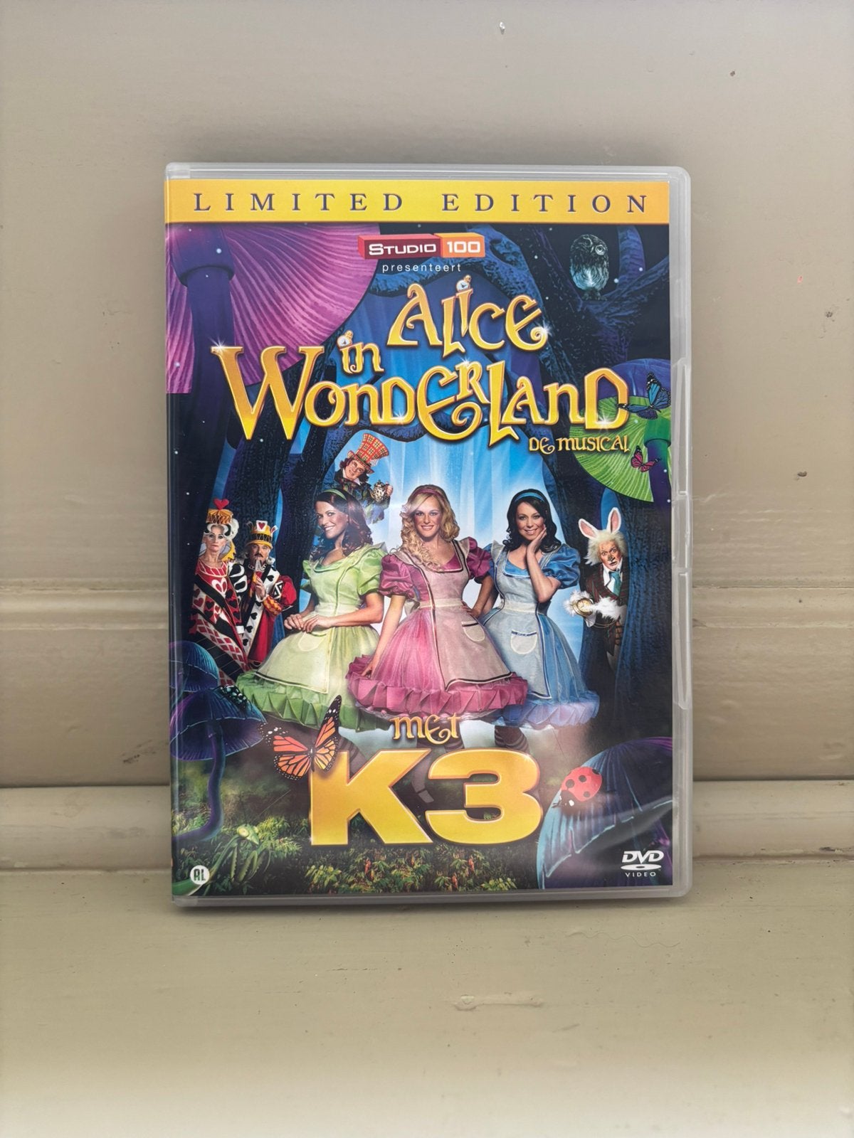 K3 Alice in Wonderland musical, Alle leeftijden, Ophalen of Verzenden, Zo goed als nieuw, Show