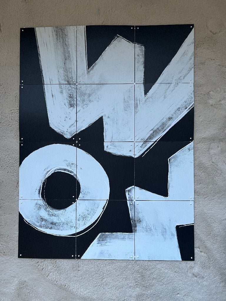 Ixxi poster, Ophalen of Verzenden, Zo goed als nieuw, Wandbord of Wandpaneel, Met ophangsysteem