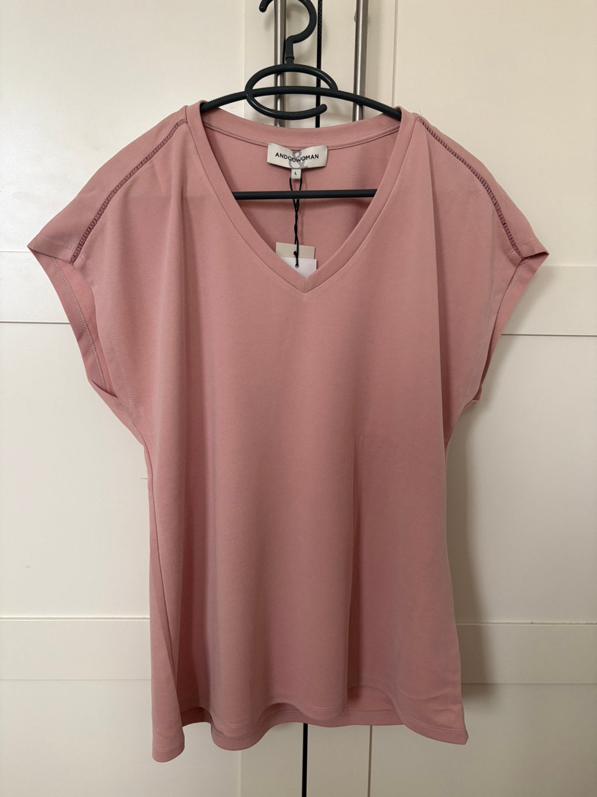 & Co woman top Mila pink maat L/40 nieuw, Maat 38/40 (M), Nieuw, Ophalen of Verzenden, Korte mouw