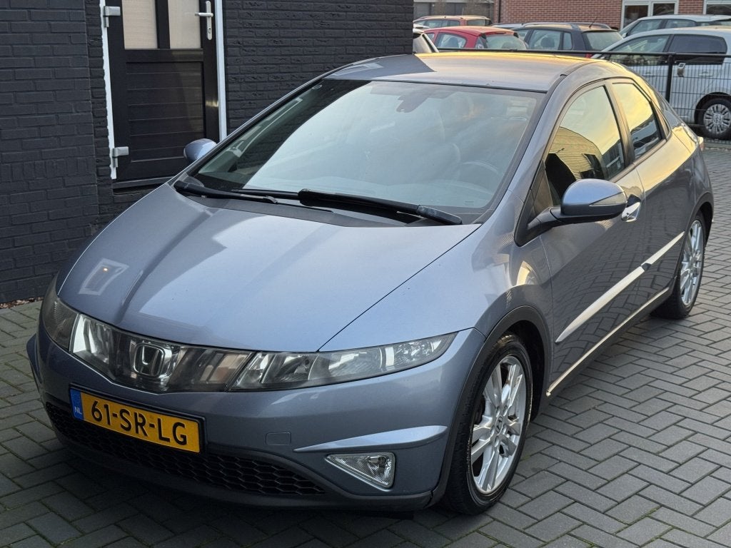 Honda Civic 1.8 Sport| BLAUW| 6-BAK| V-TEC| TOP ONDERHOUDEN, Auto's, Honda, Gebruikt, 4 cilinders, Blauw, Origineel Nederlands