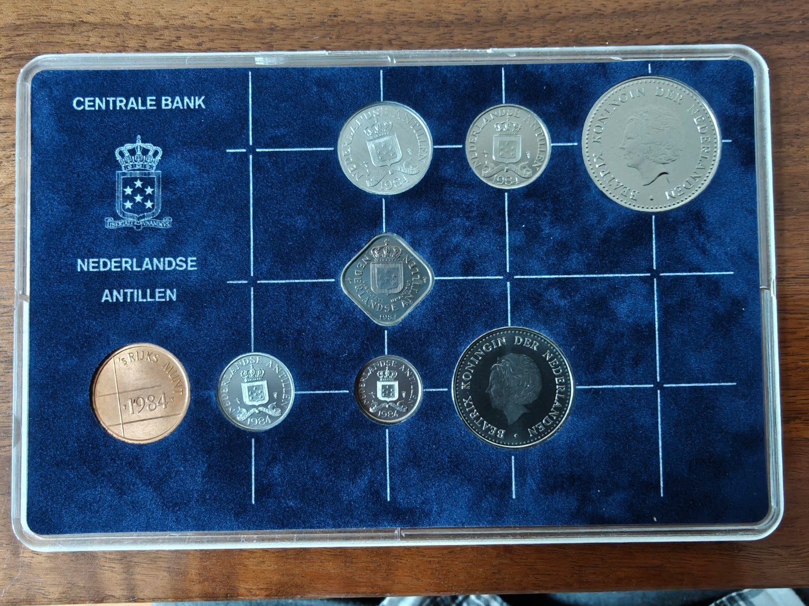 Muntset Nederlandse Antillen 1984 - Centrale Bank, Ophalen of Verzenden, Postfris