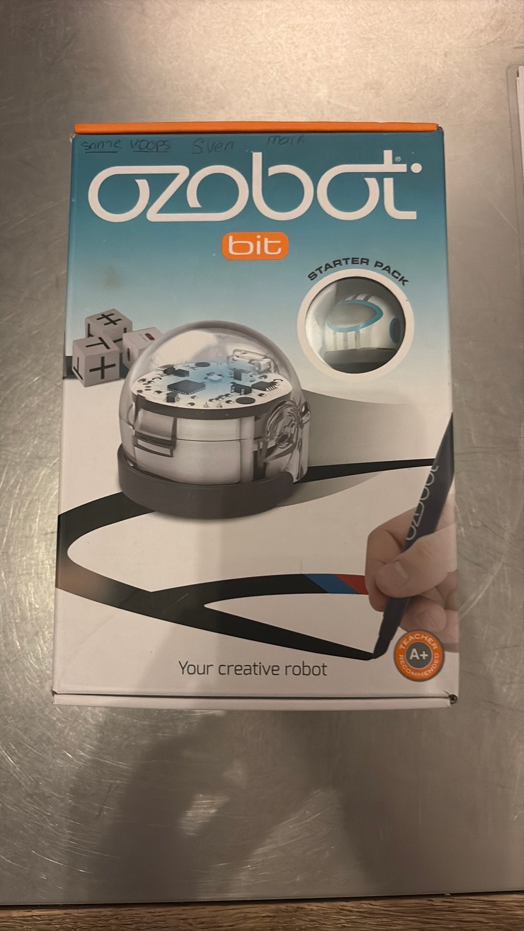 Ozobot Bit Starter Pack, Ophalen of Verzenden, Zo goed als nieuw, Knutselen, Met licht