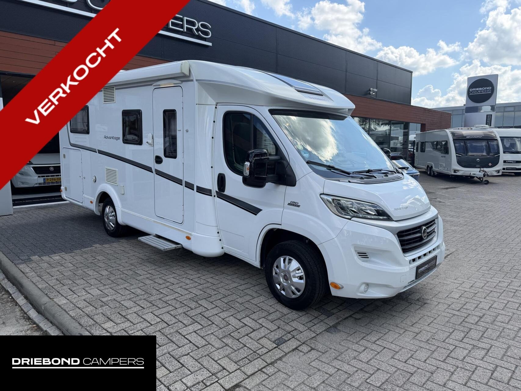 Dethleffs T 6611 Advantage Automaat Enkele Bedden Zonnepanee, Caravans en Kamperen, Campers, Automaat, Airconditioning, Airbags