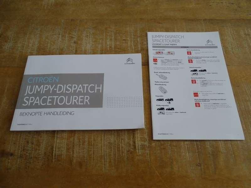 Citroen Jumpy Dispatch - Spacetourer - Handleiding Set, Verzenden