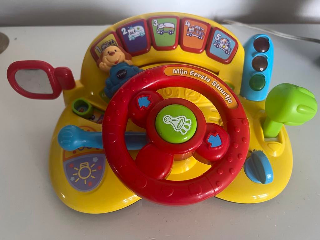 Vtech Mijn Eerste Stuurtje, Ophalen, Zo goed als nieuw, Overige typen, Met licht