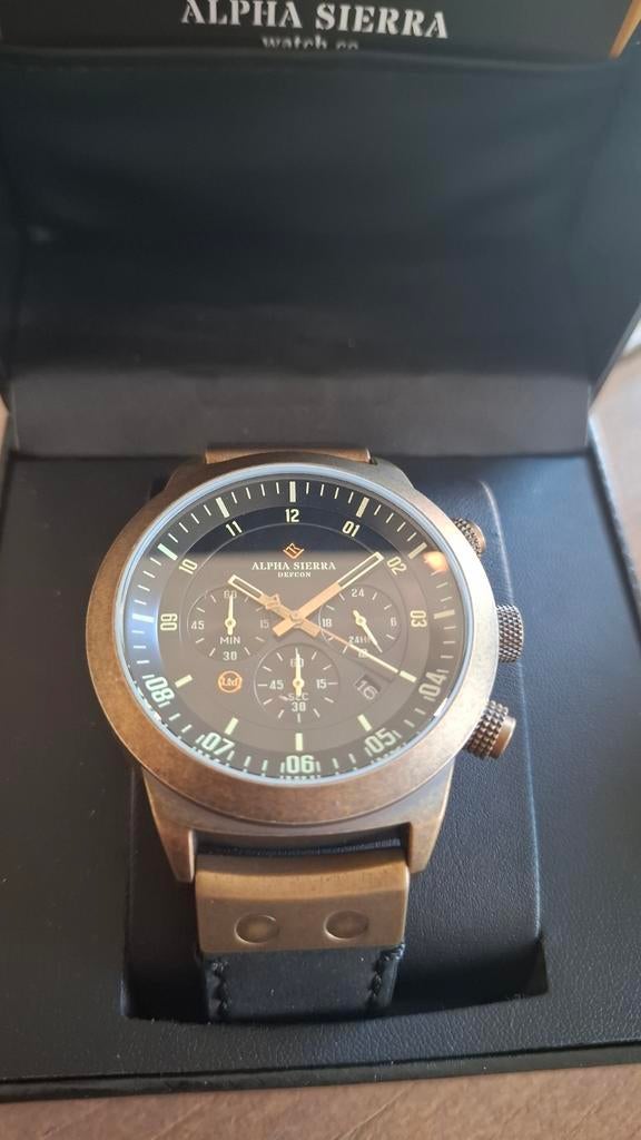 Nieuw Alpha Sierra Defcon Duikershorloge, nr. 1118/1959, Sieraden, Tassen en Uiterlijk, Horloges | Heren, Ophalen of Verzenden