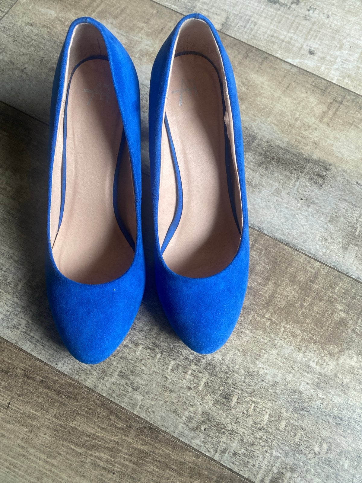 Anna Field Blauwe pumps, maat 39, Ophalen of Verzenden, Gedragen, Blauw, Pumps