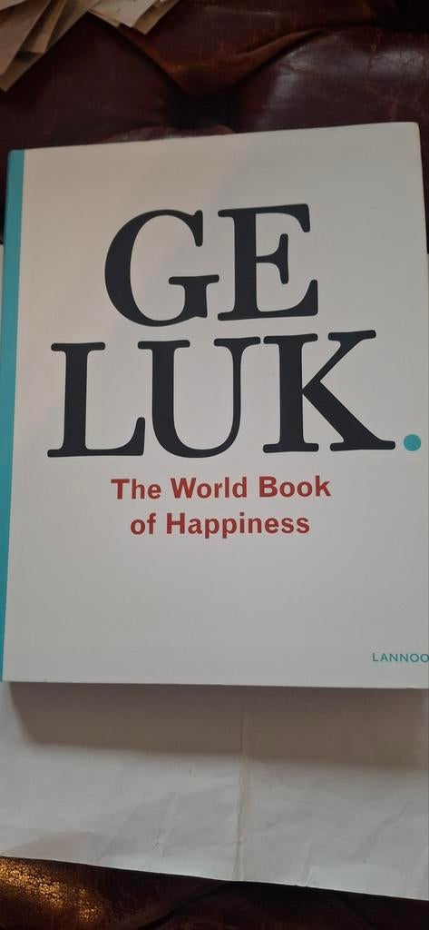GELUK. The World Book of Happiness - Zo goed als nieuw, Ophalen of Verzenden, Zo goed als nieuw, Leo Bormans