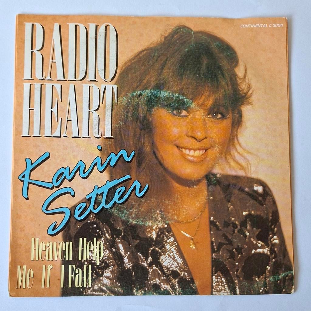 Karin Setter           Radio Heart, Ophalen of Verzenden, Gebruikt, 7 inch, Single