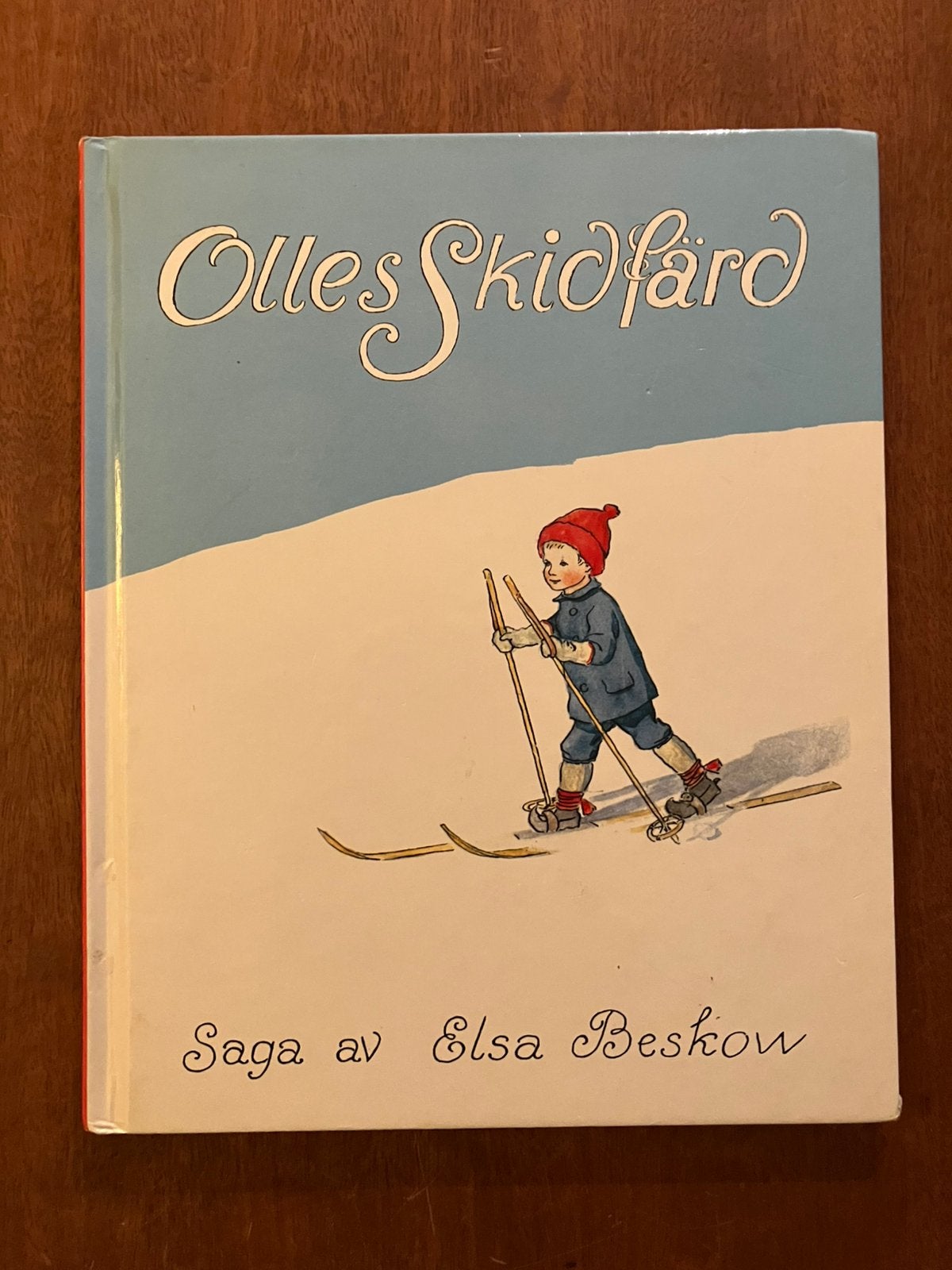 Elsa Beskow • Olles Skidfärd • Zweeds • Olles skitocht, Boeken, Ophalen of Verzenden, Zo goed als nieuw