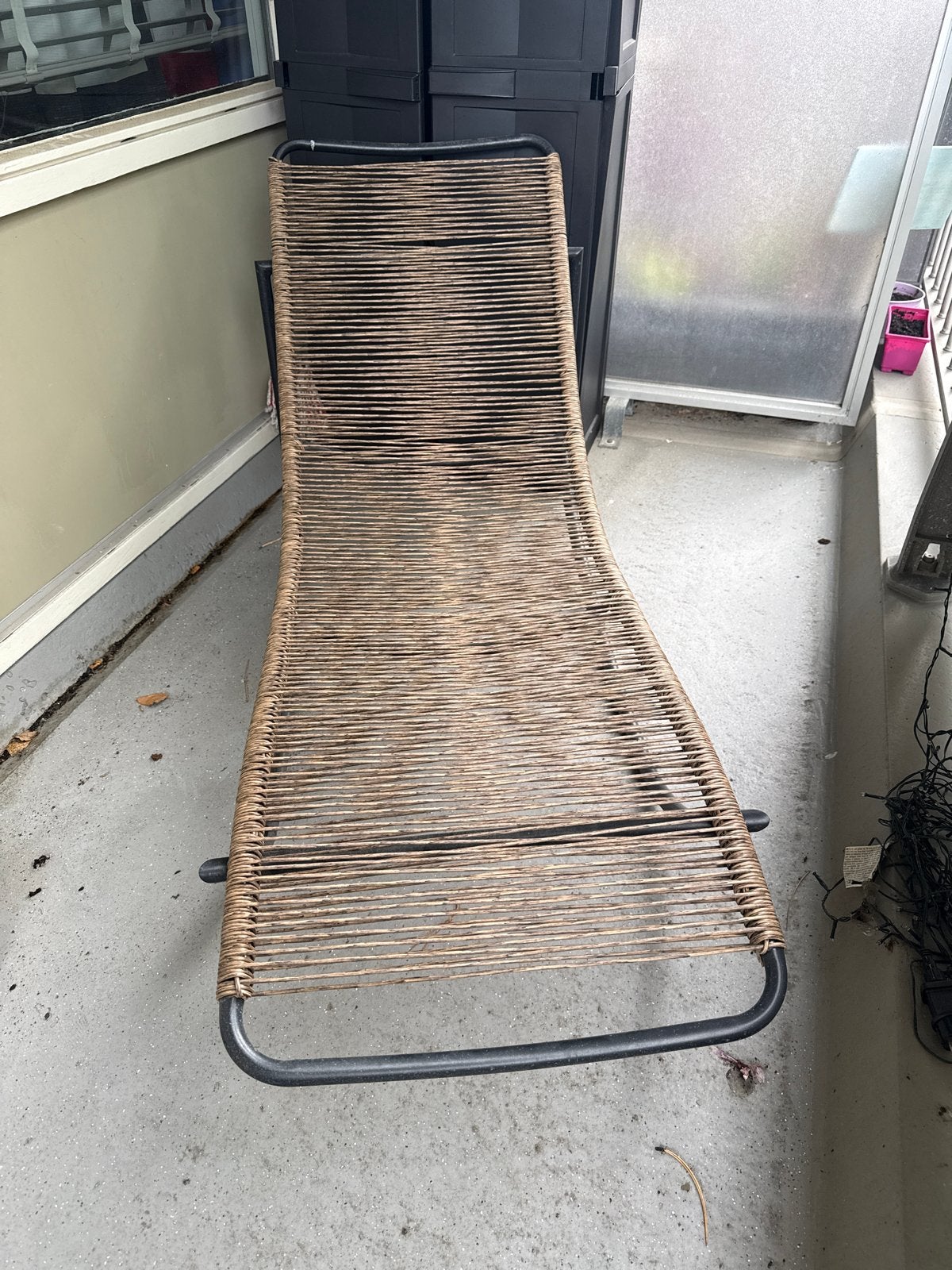 Xenos Lounger Tuin Schommelstoel - Zo goed als nieuw, Tuin en Terras, Ophalen of Verzenden, Zo goed als nieuw, Metaal