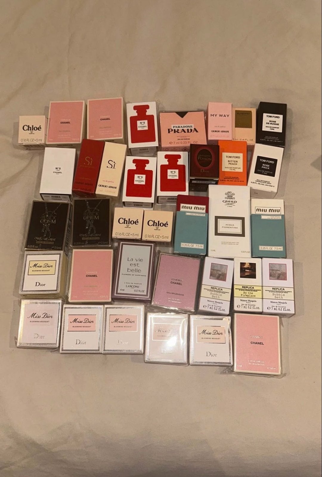 Mini parfums nieuw en ongebruikt - laatste 36, Ophalen of Verzenden, Nieuw