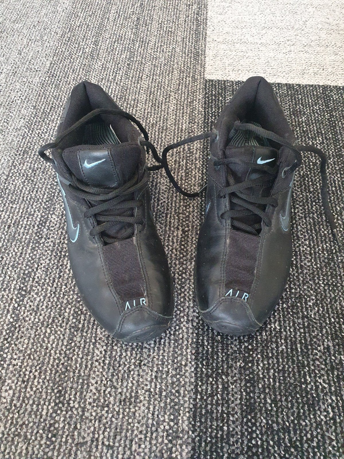 Vintage Nike Air Sneakers Zwart Maat 39, Zwart, Nike, Ophalen of Verzenden, Sneakers of Gympen