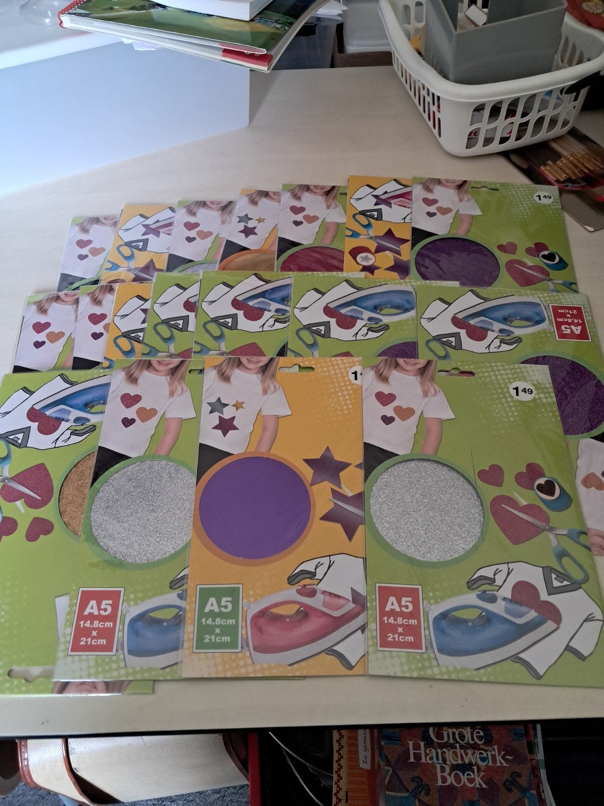 stickers, Ophalen