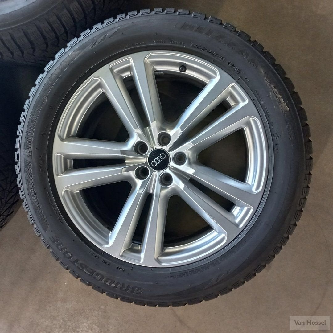Audi Q7 Bridgestone Blizzak LM-80 EVO 255/50/R20 109H, Auto-onderdelen, Banden en Velgen, Gebruikt, 255 mm, -, -
