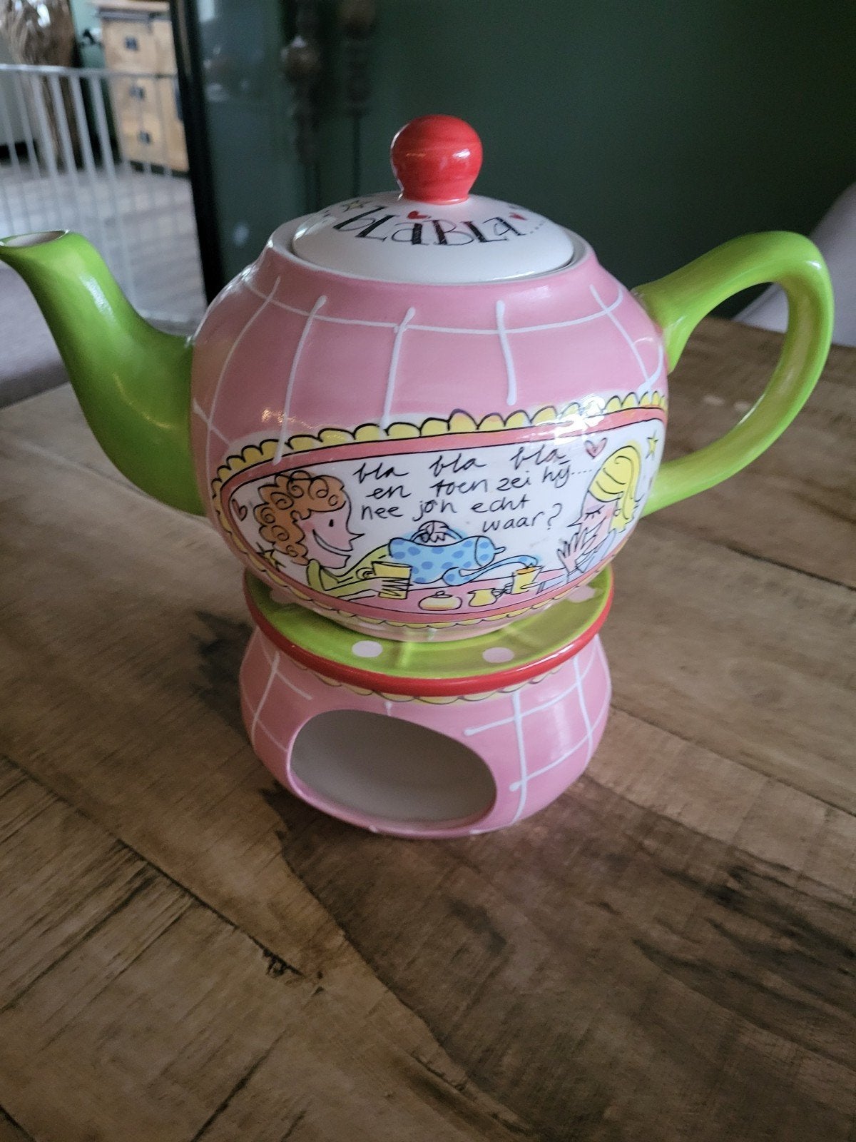 theepot en lichtje, Ophalen, Zo goed als nieuw, Overige stijlen, Overige typen