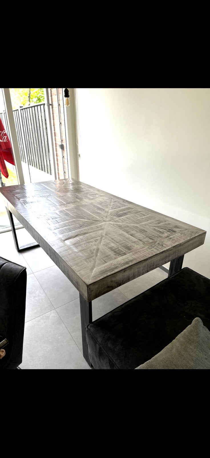 Salon set, Ophalen of Verzenden, Zo goed als nieuw, Rechthoekig, 50 tot 100 cm