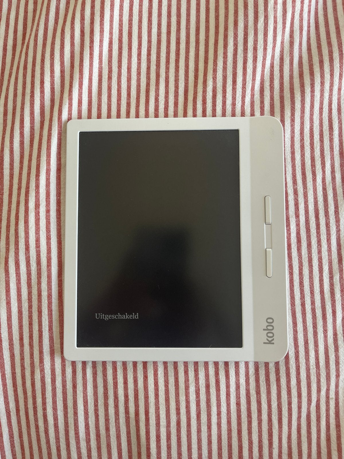 Kobo libra h20 e-reader - Wit - Goede staat, Computers en Software, E-readers, Gebruikt, Ophalen of Verzenden, 4 GB of minder