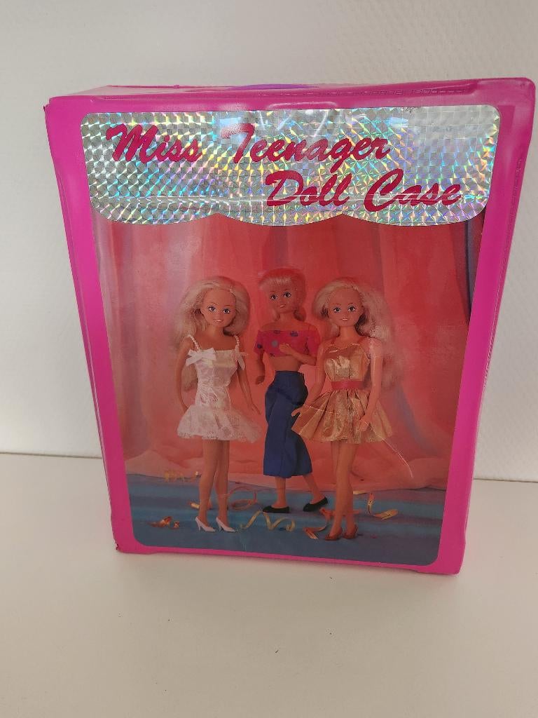 Draagkoffer/koffer Miss Teenager pop/doll (barbie), Ophalen of Verzenden, Gebruikt, Overige typen