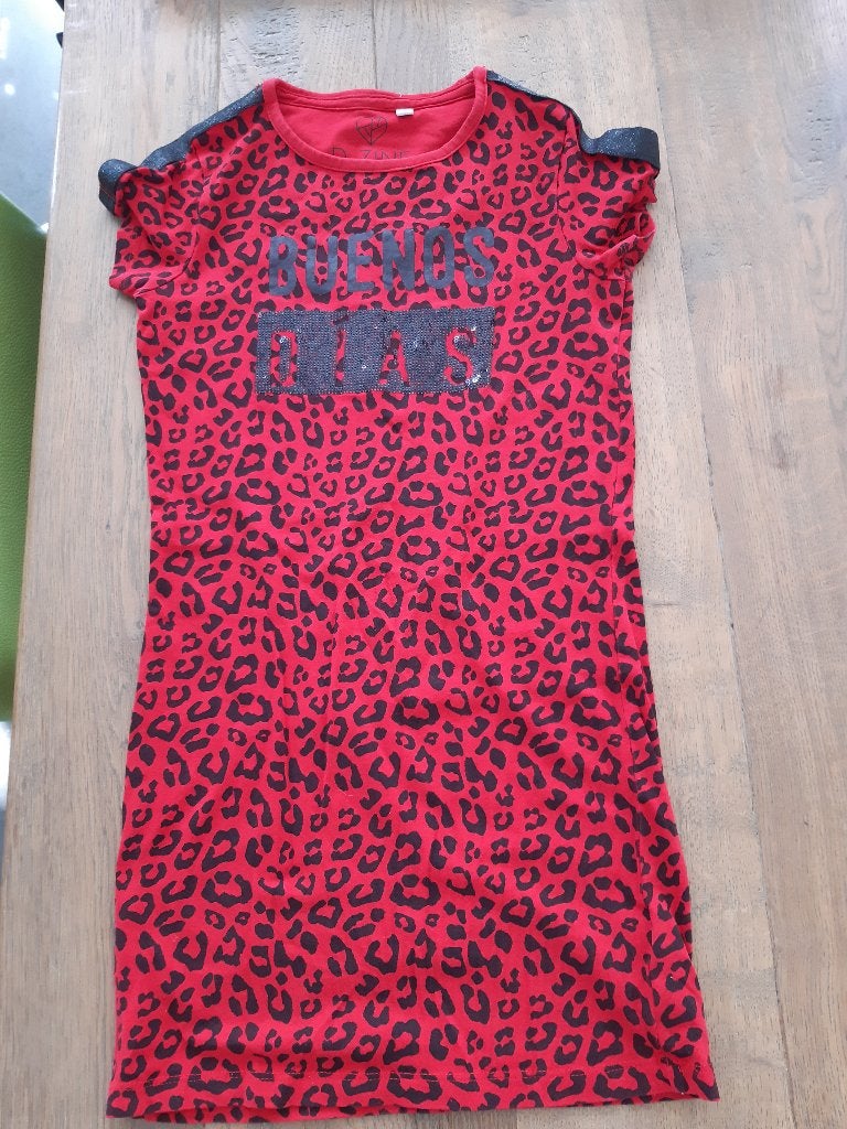 JURKJE D-ZINE, MAAT 128/134, Ophalen of Verzenden, Gebruikt, Meisje, Jurk of Rok