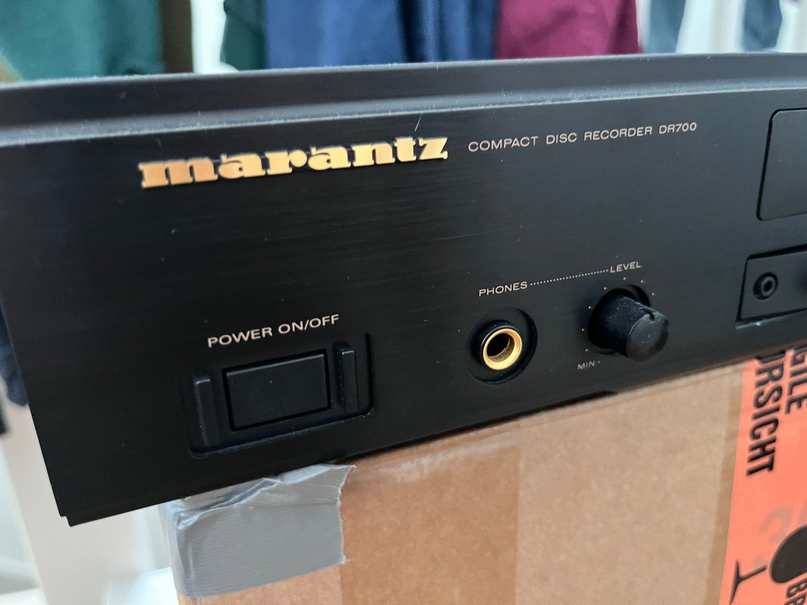 Marantz DR700 Compact Disc Player en Recorder, Audio, Tv en Foto, Cd-spelers, Ophalen of Verzenden, Gebruikt, Marantz