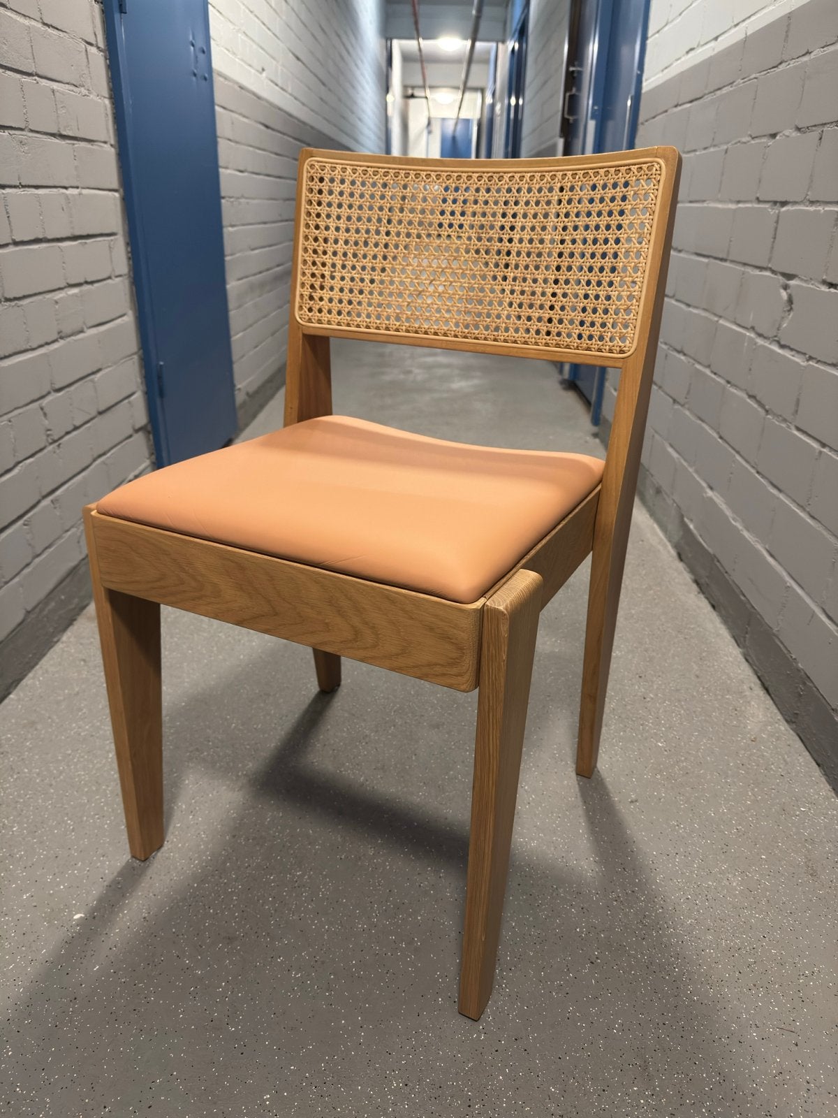4x IKEA STOCKHOLM 2025 eetkamerstoel eiken/rotan, Ophalen, Overige kleuren, Hout, Zo goed als nieuw