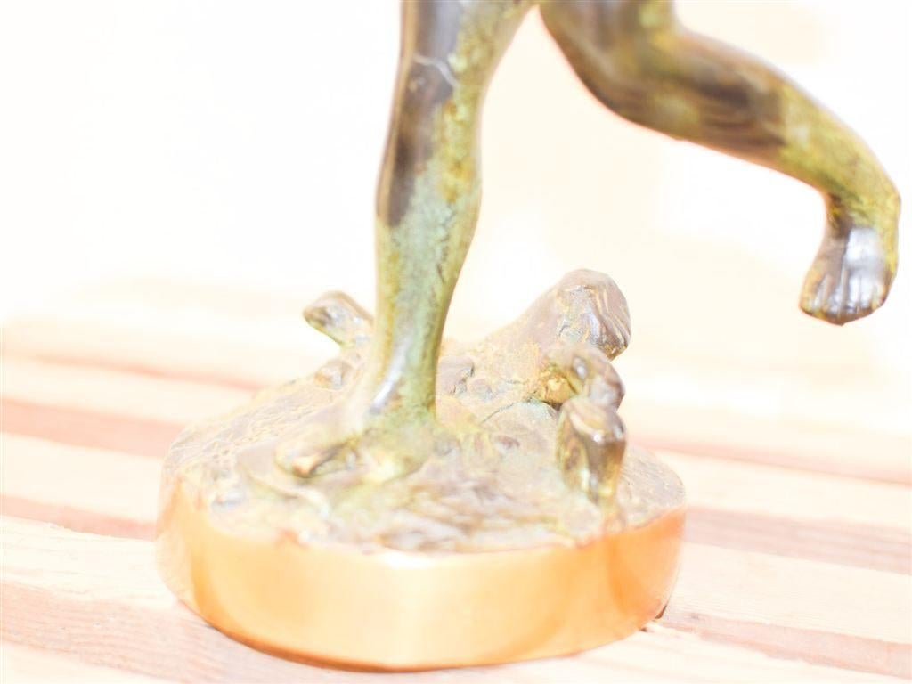 Bronzen beeld Mercurius 51526, Antiek en Kunst, Kunst | Beelden en Houtsnijwerken, Ophalen of Verzenden