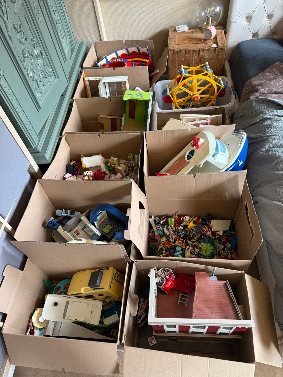 Grote partij PLAYMOBIL, Hobby en Vrije tijd, Ophalen, Zegels, Bonnen of Punten