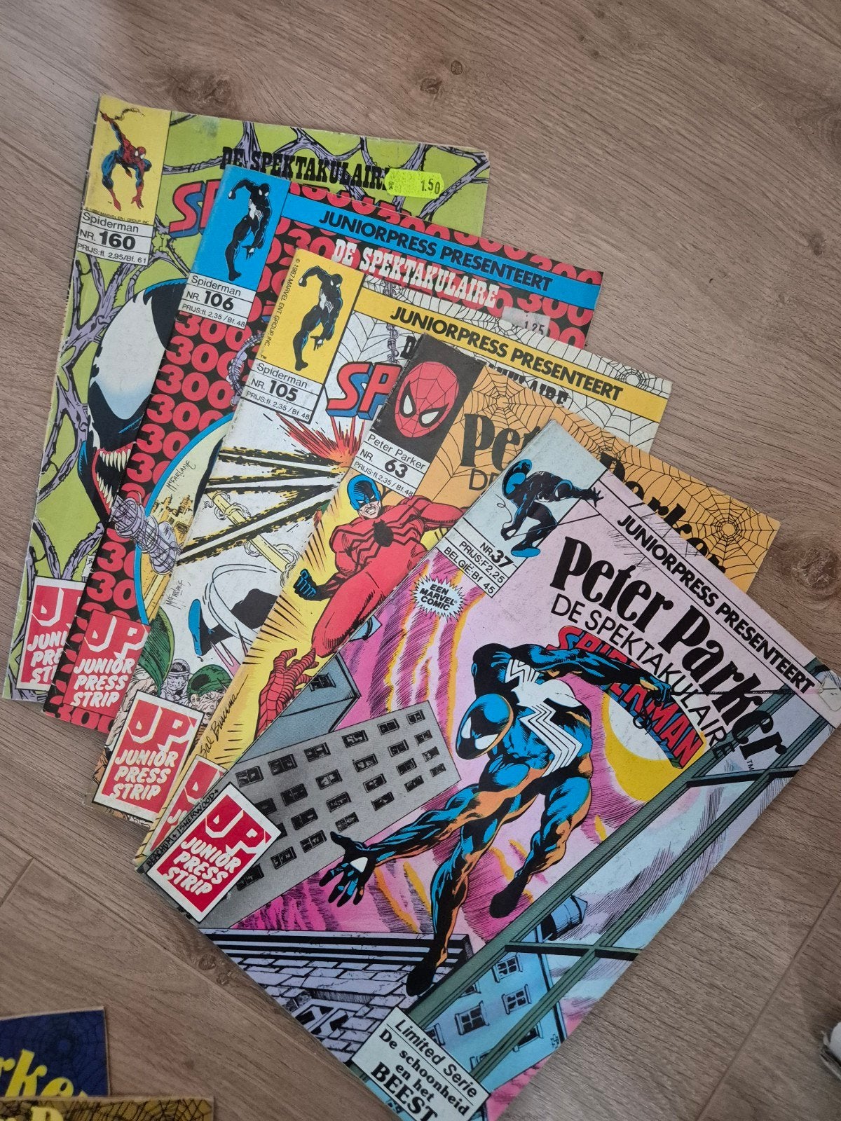 De Spektakulaire Spiderman - 45 stuks 105, 106, 160, Boeken, Meerdere stripboeken, Ophalen of Verzenden, Gelezen