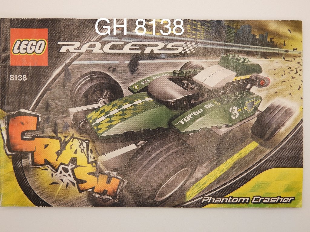 Lego 8138 Phantom Crasher, Gebruikt, Lego, Inclusief instructies, Ophalen of Verzenden