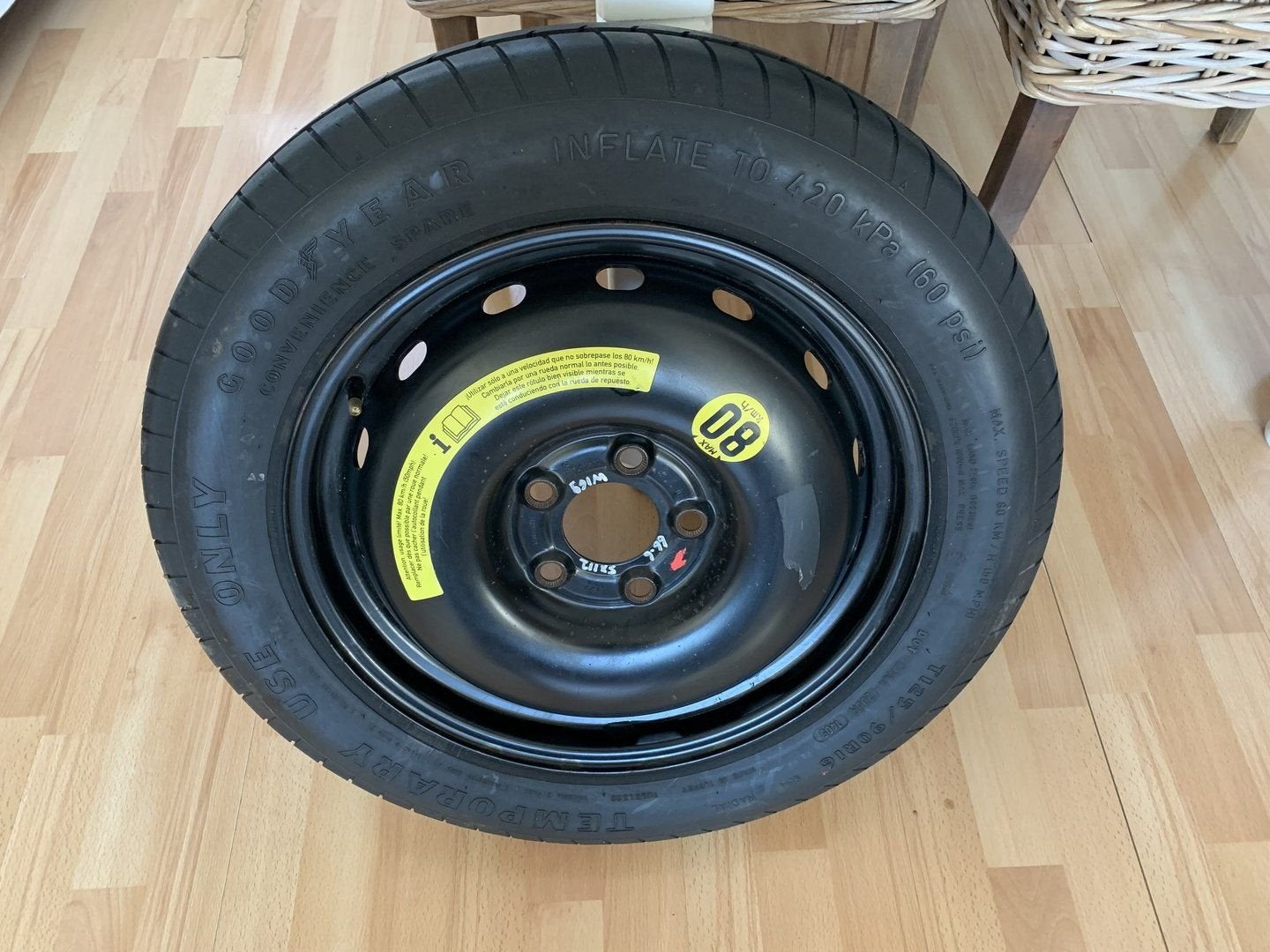Thuiskomer Mercedes A-klasse / B-Klasse 16 inch 5x112 W169, Overige, Gebruikt, -, -