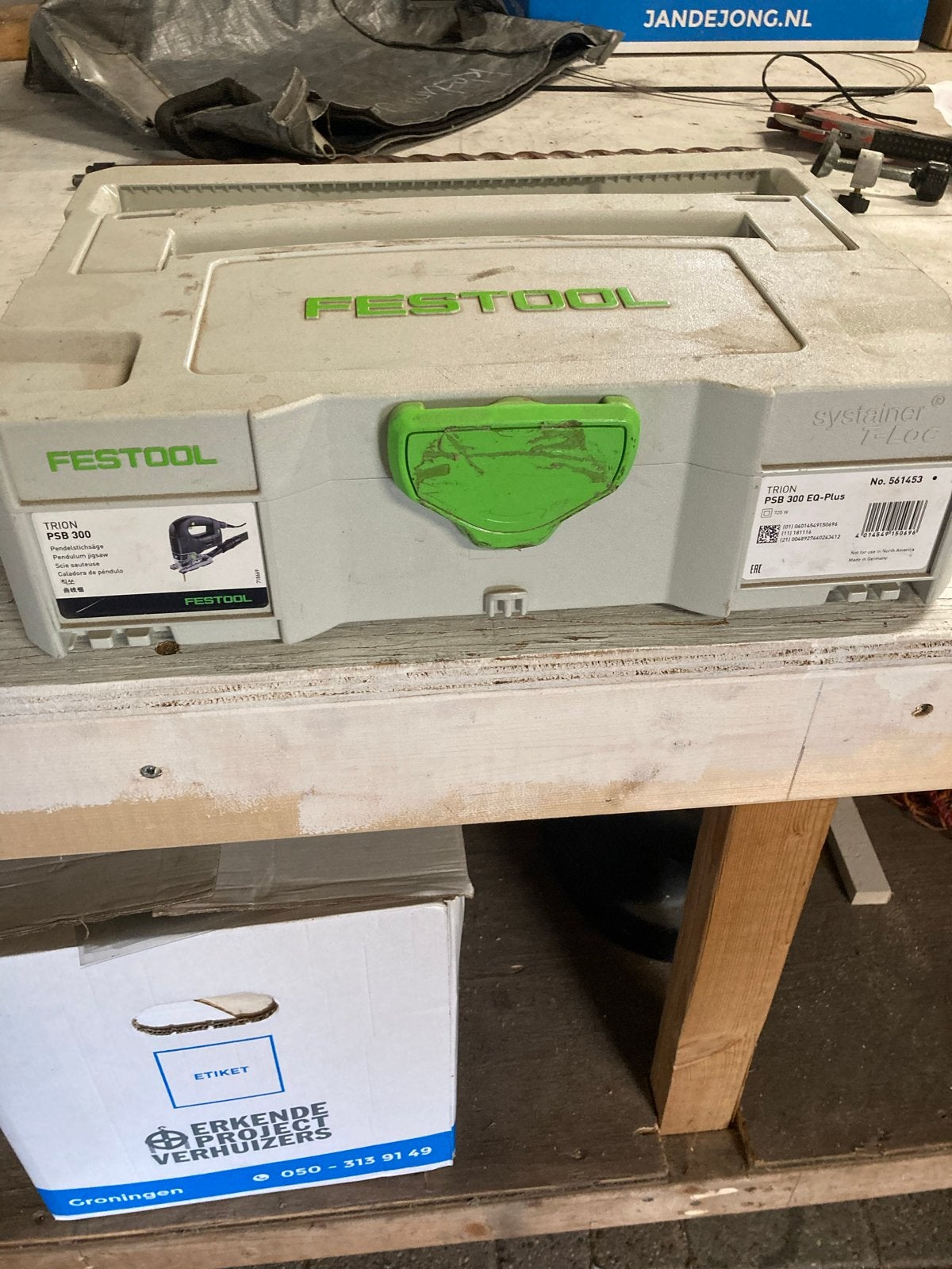Festool Trion PSB 300 Decoupeerzaag in Systainer, Gebruikt, Decoupeerzaag, Ophalen of Verzenden, 30 tot 70 mm